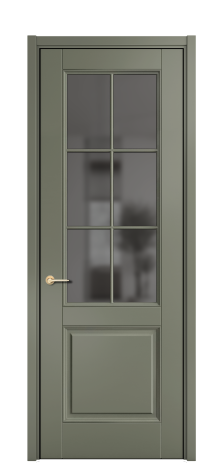 Дверь межкомнатная Сиена 10 DGO Цвет Зеленый Покрытие ЭМАЛИ Эмаль Наличник  L 50 Цена 58082
