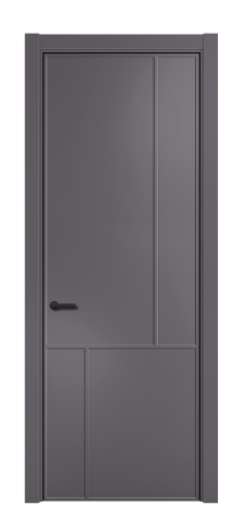 Дверь межкомнатная Лайн 3 Цвет Фиолетовый Покрытие ЭМАЛИ Эмаль Наличник  L 75 Цена 54496